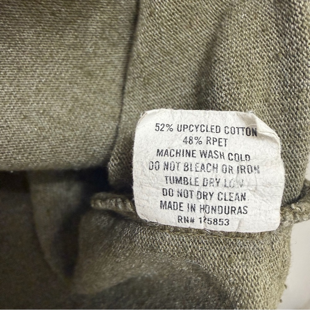 Taylor Stitch The Heavy Bag Henley Shirt Long Sleeve Pullover Olive Army Green - Picture 6 of 8